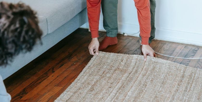 how to get wood stain out of carpe